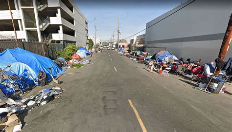what is skid row california